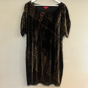 New York & Company Collection Velvet Dress
